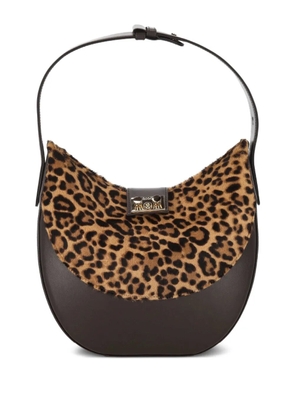 Rodo leopard-print shoulder bag - Brown