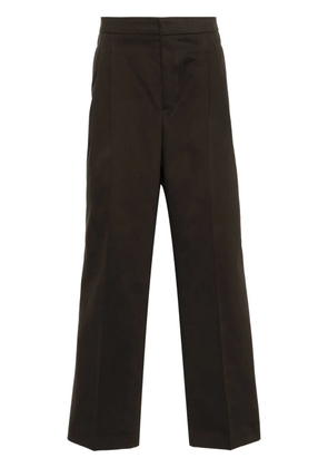 AMI Paris loose-cut tailored trousers - Brown