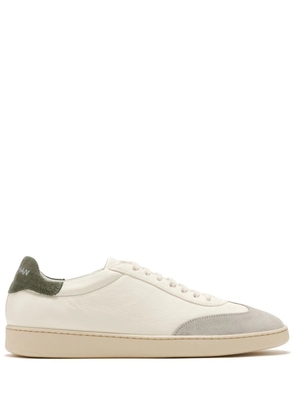 Stuart Weitzman leather low-top sneakers - White