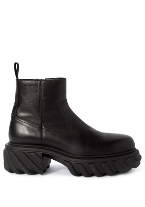 Off-White Exploration Motor ankle boots - Black