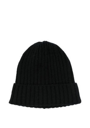 Fedeli ribbed cashmere beanie - Black
