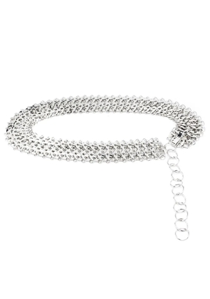 Rabanne chainmail adjustable belt - Silver