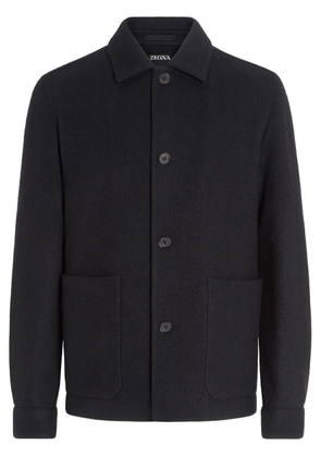 Zegna Alpe Chore button-up shirt jacket - Black