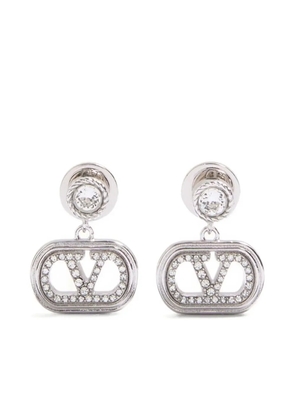Valentino Garavani VLogo Signature earrings - Silver
