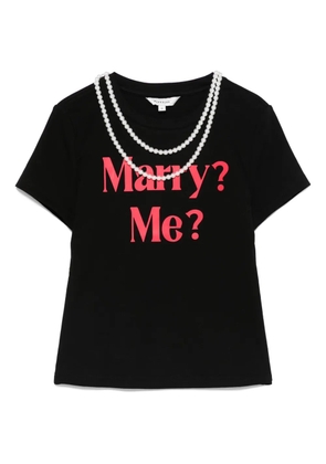 MARKGONG stretch-cotton t-shirt - Black