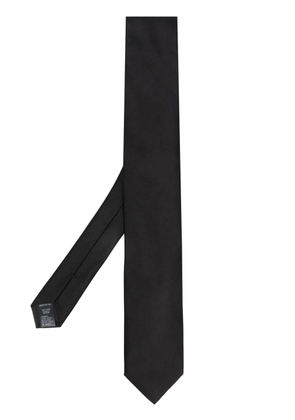 Dolce & Gabbana pointed silk tie - Black