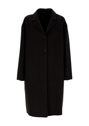 EMMA E GAIA buttoned coat - Black