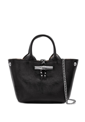 Longchamp Le Roseau studded mini bag - Black