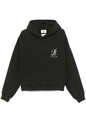 AGOLDE x RSVP Gallery logo-embroidered hoodie - Black
