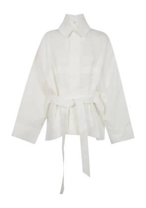Issey Miyake Hempen jacket - White