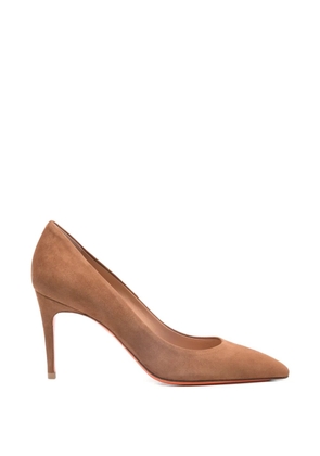 Santoni pointed-toe heeled pumps - Brown