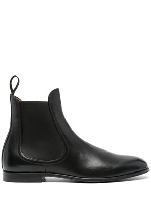 Bally Westminster Bootie in Leather wide foot morphology - Black