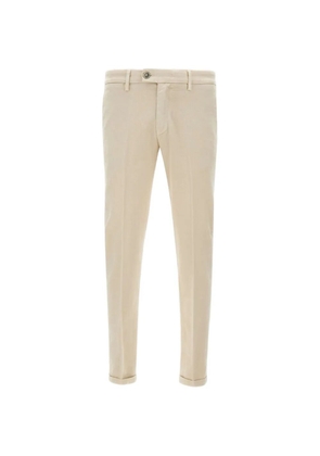 Re-Hash Mucha10 turn-up hem chino trousers - Neutrals