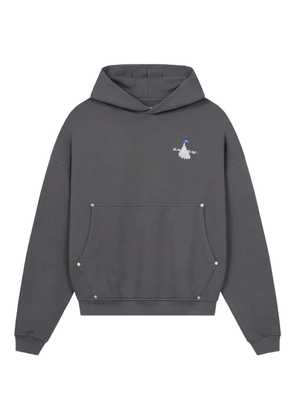 ROUGH. Peacock hoodie - Grey