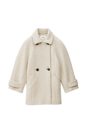 Ba&Sh Olsom herringbone-pattern coat - Neutrals
