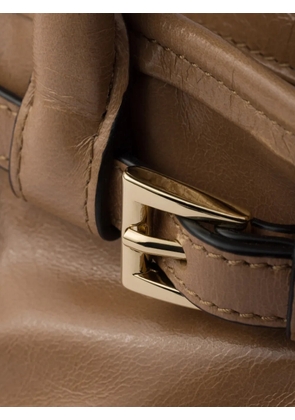 Prada Bonnie leather shoulder bag - Brown