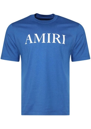AMIRI logo-print cotton T-shirt - Blue