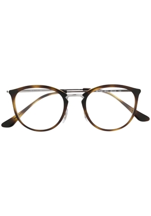 Ray-Ban tortoise shell effect glasses - Brown