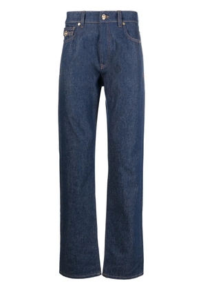 Versace Medusa Head-detailed straight-leg jeans - Blue