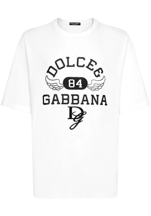 Dolce & Gabbana logo print t-shirt - White