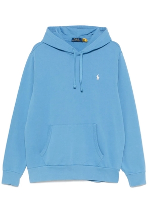 Polo Ralph Lauren Polo Pony-embroidered hoodie - Blue