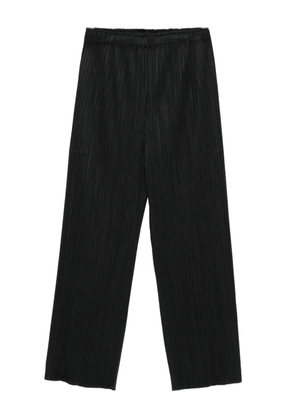 Pleats Please Issey Miyake pleated trousers - Black