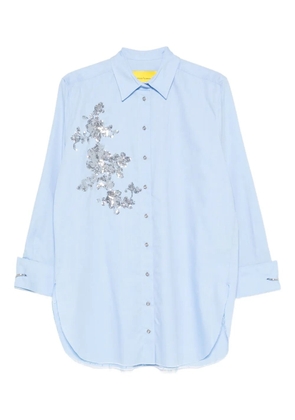 Marques'Almeida sequin-embroidered shirt - Black