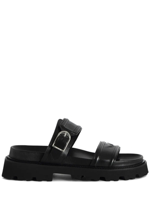 Zadig&Voltaire Ride leather sandals - Black