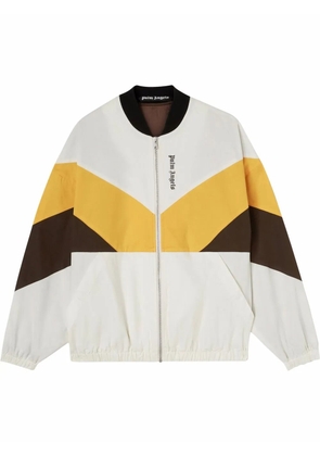Palm Angels colour-block lightweight jacket - White