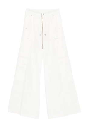 Rick Owens Cargobelas drawstring trousers - White
