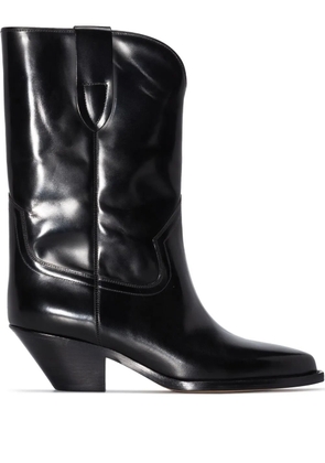 ISABEL MARANT Dahope leather boots - Black