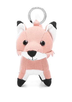 Maison Kitsuné Fox bag charm - Pink