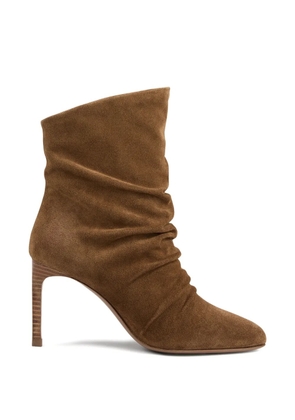 Ba&Sh Colivia ruched-detail boots - Brown