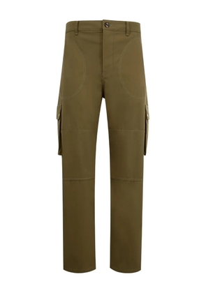 LOEWE cargo-pocket cotton trousers - Green