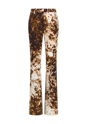 Roberto Cavalli printed trousers - Brown