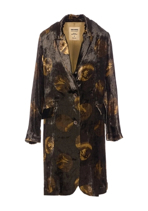 Uma Wang Alpine D33 single-breasted coat - Brown