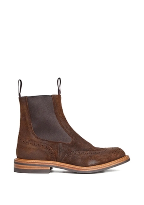 Tricker's Henry suede boots - Brown