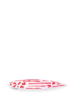 YVMIN striped abstract hair clip - Pink
