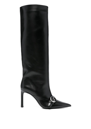 Coperni knee-high pointed-toe boots - Black
