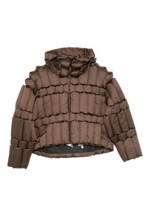 RAXXY hooded padded jacket - Brown