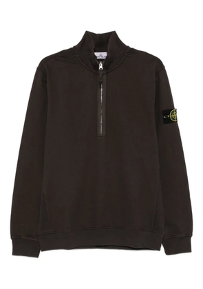 Stone Island 6100068 half-zip cotton sweatshirt - Green