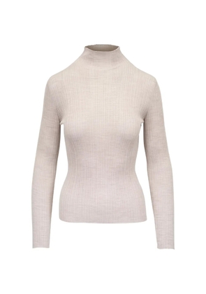 Agnona ribbed sweater - Neutrals