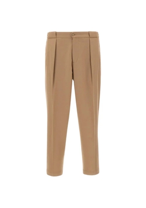Briglia 1949 Portobellos pleated trousers - Brown