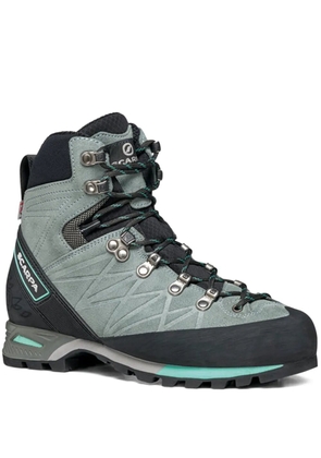 SCARPA logo-print boots - Green