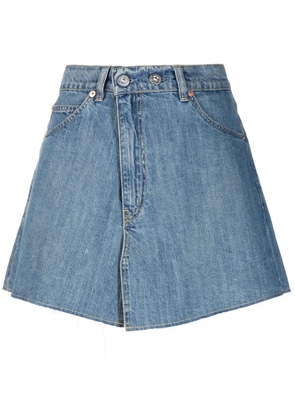 OUR LEGACY medium-wash denim skirt - Blue