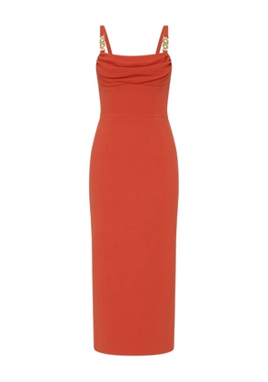 Rebecca Vallance Empress midi dress - Orange