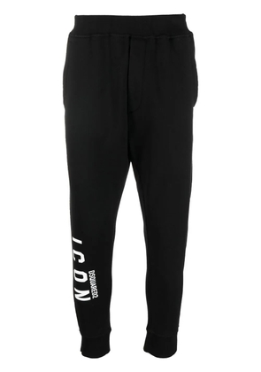 DSQUARED2 Icon logo-print track pants - Black