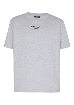 Balmain embroidered Paris T-shirt - Grey