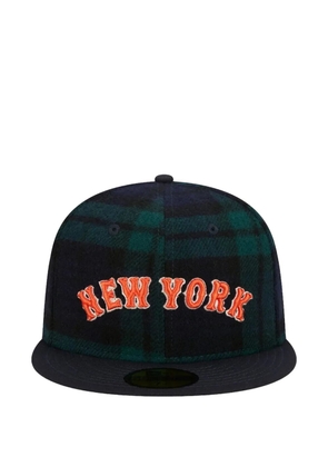 NEW ERA CAP plaid hat - Blue