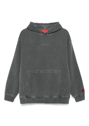 Vision Of Super embroidered-logo sweatshirt - Grey